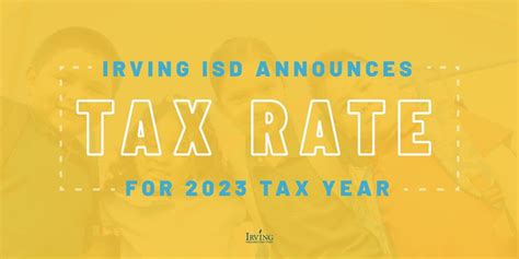 irving isd taxes